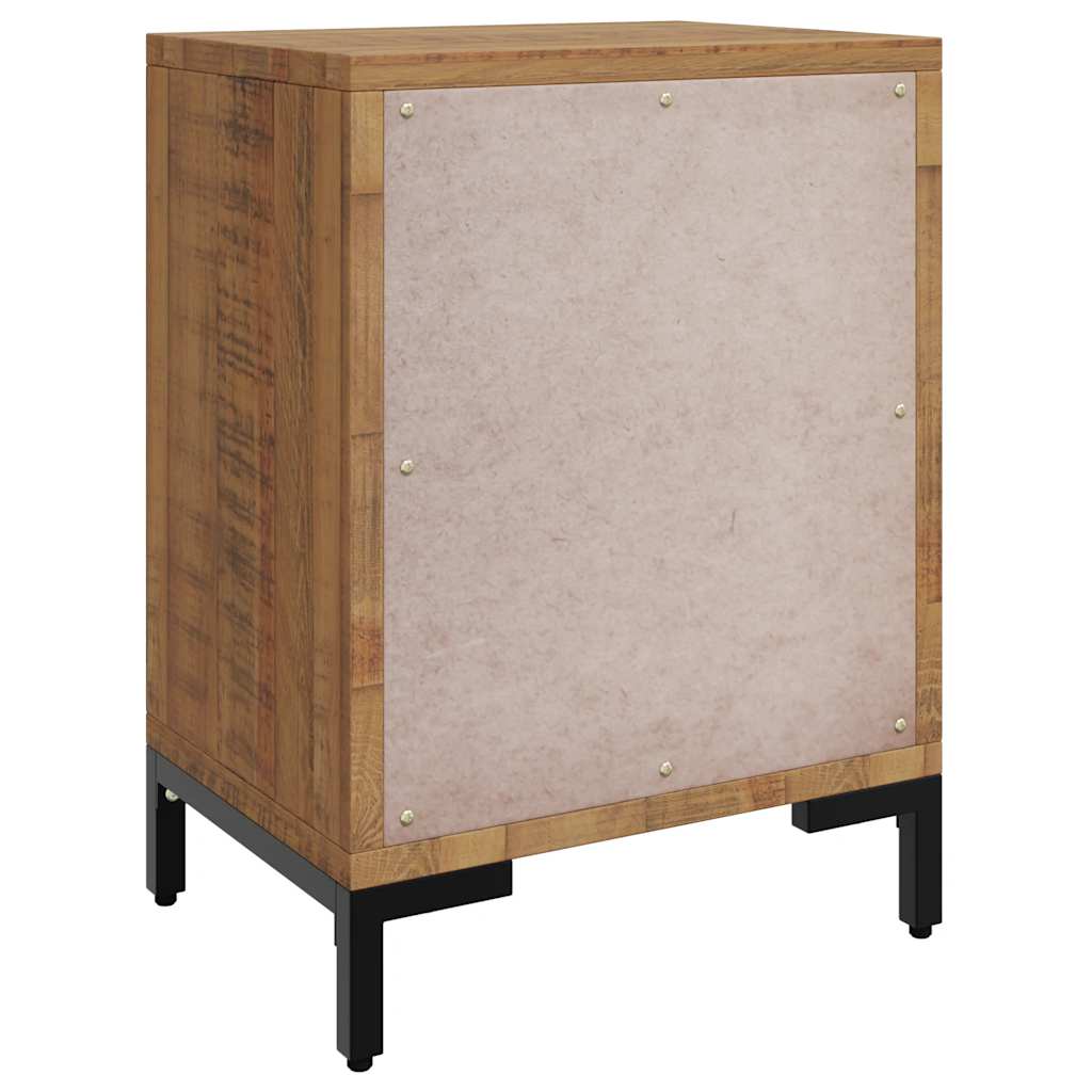 vidaXL Szafki nocne, 2 szt., 40x30x55 cm, lite drewno sosnowe
