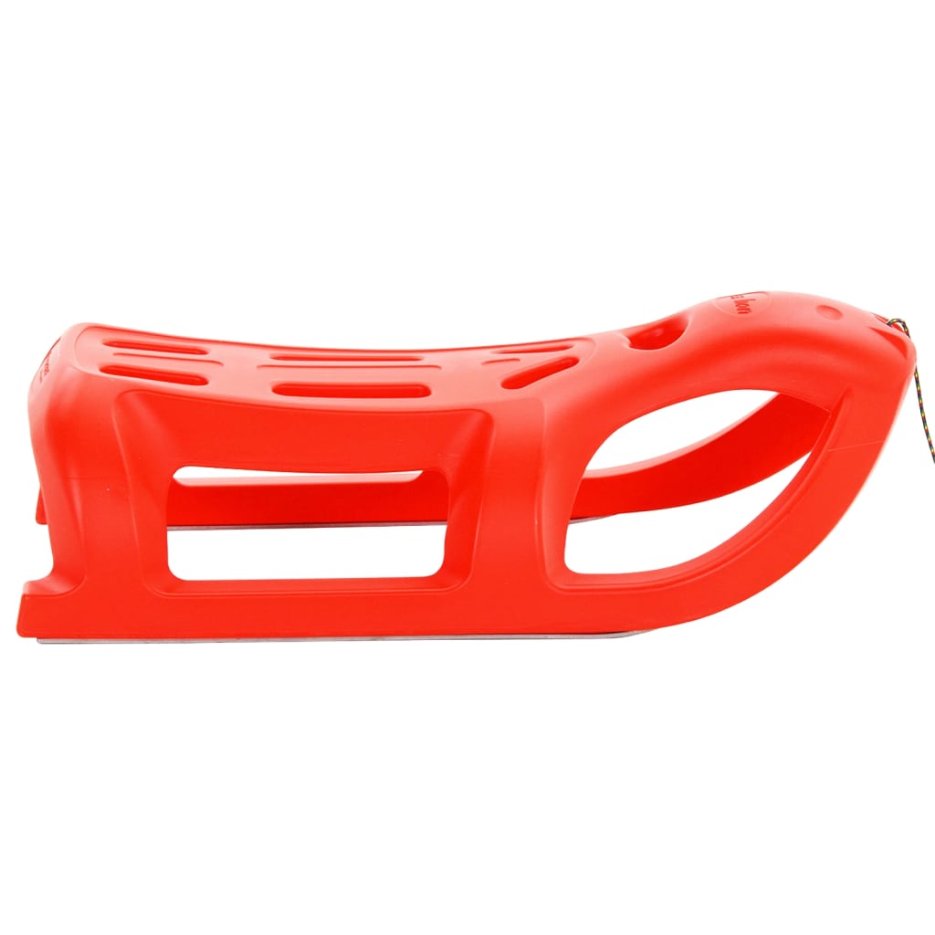 vidaXL Sanki, czerwone, 80x39,5x25,5 cm, polipropylen