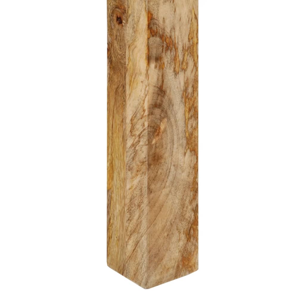 vidaXL Stolik barowy, 112x55x108, lite drewno mango