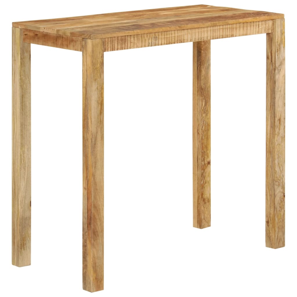 vidaXL Stolik barowy, 112x55x108, lite drewno mango