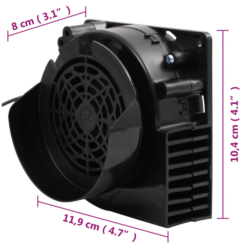 vidaXL Sznur 66 lampek LED z dmuchawą, 660 cm