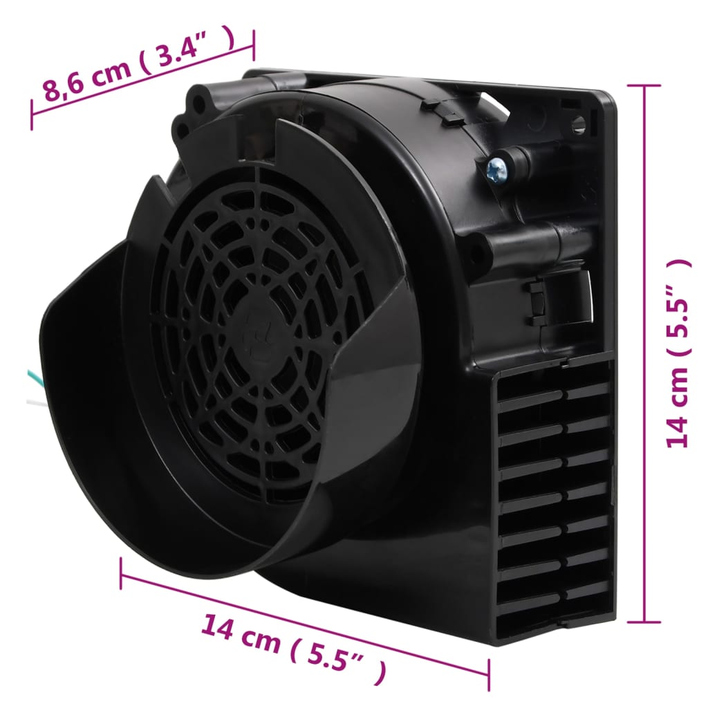 vidaXL Sznur 110 lampek LED z dmuchawą, 1100 cm