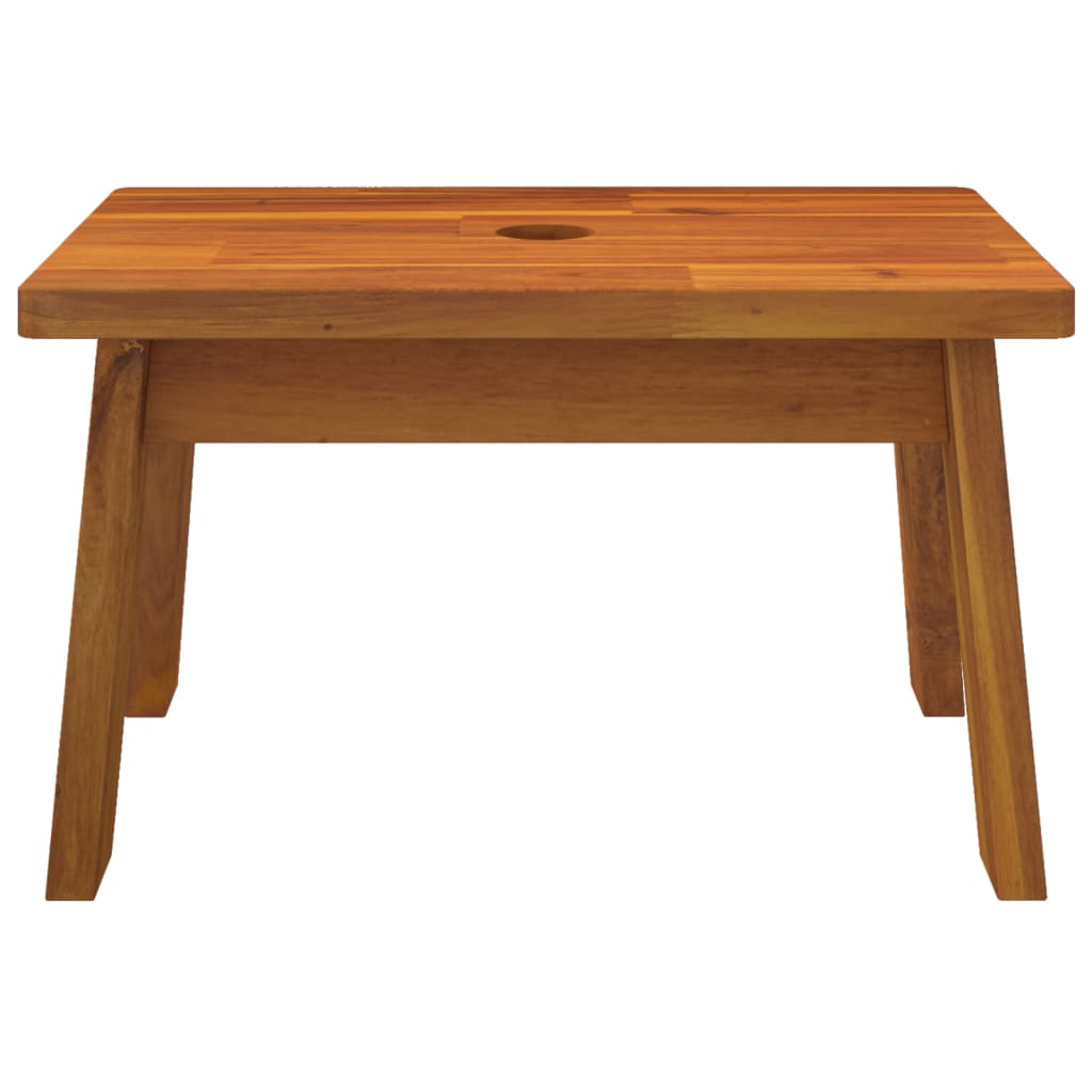 vidaXL Schodek, 38x26x22 cm, lite drewno akacjowe