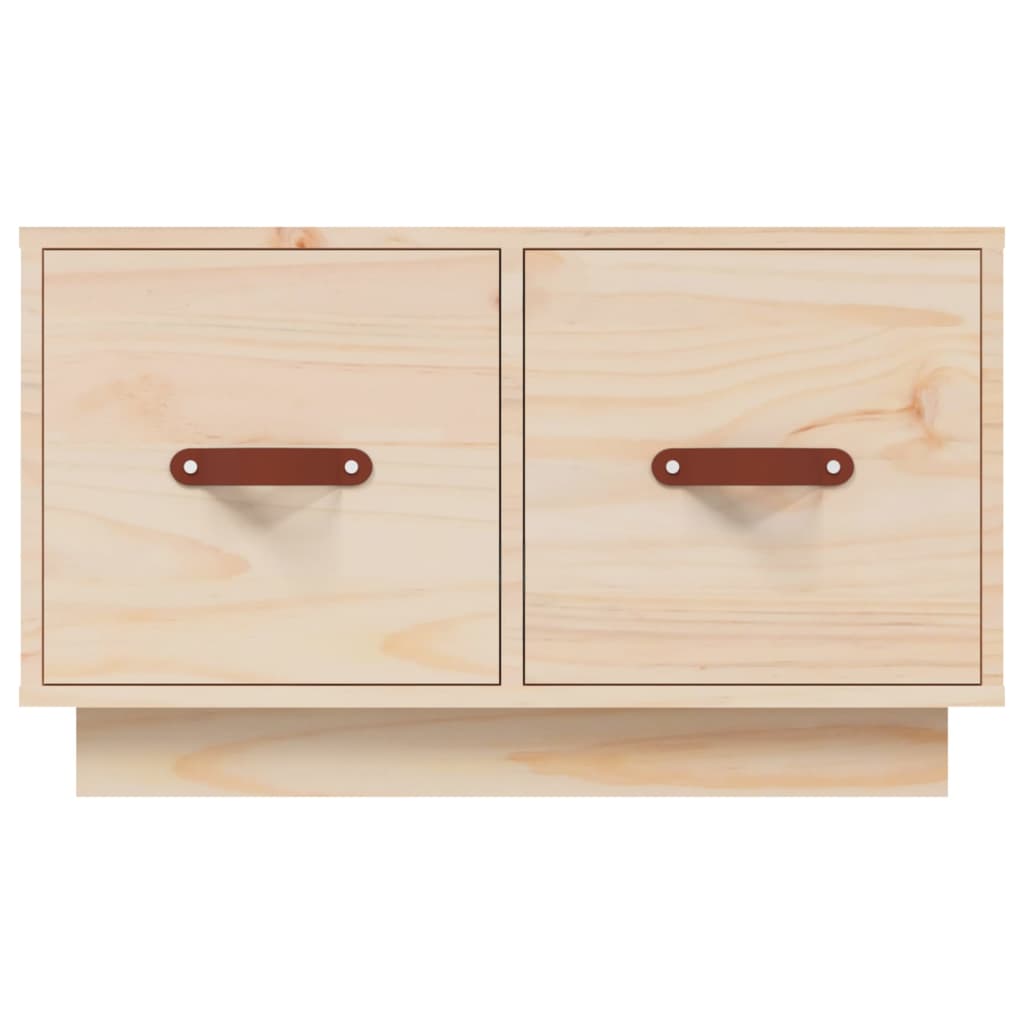 vidaXL Stolik kawowy, 60x53x35 cm, lite drewno sosnowe