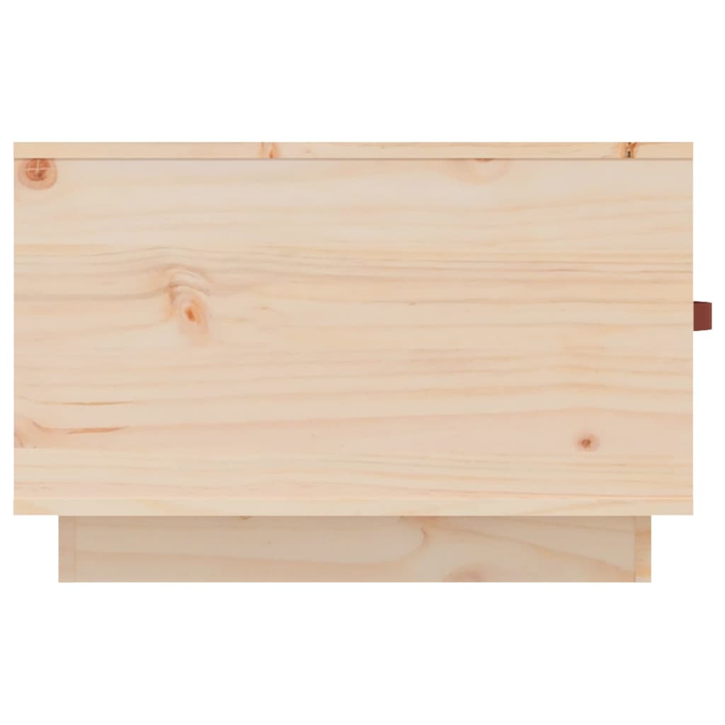 vidaXL Stolik kawowy, 60x53x35 cm, lite drewno sosnowe