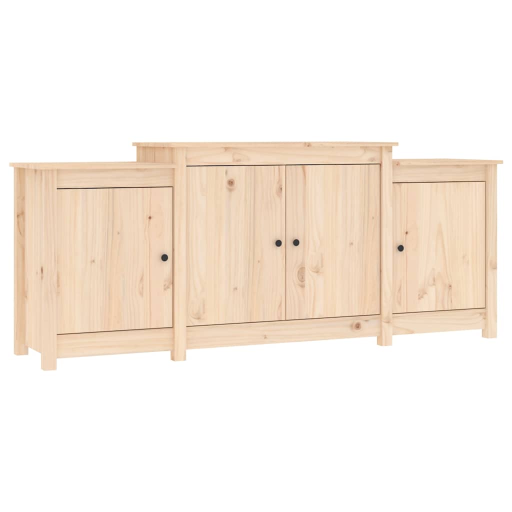 vidaXL Komoda 164x37x68 cm Drewno lite sosnowe