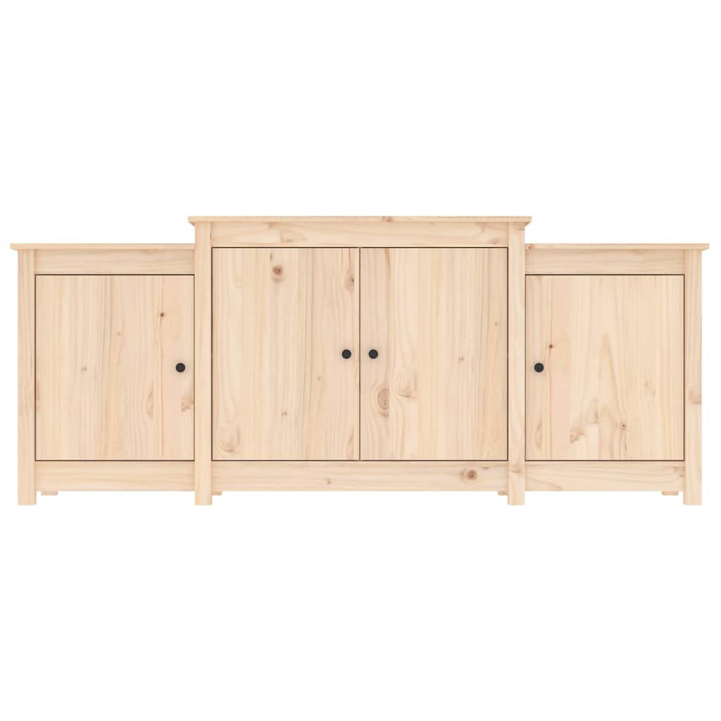vidaXL Komoda 164x37x68 cm Drewno lite sosnowe