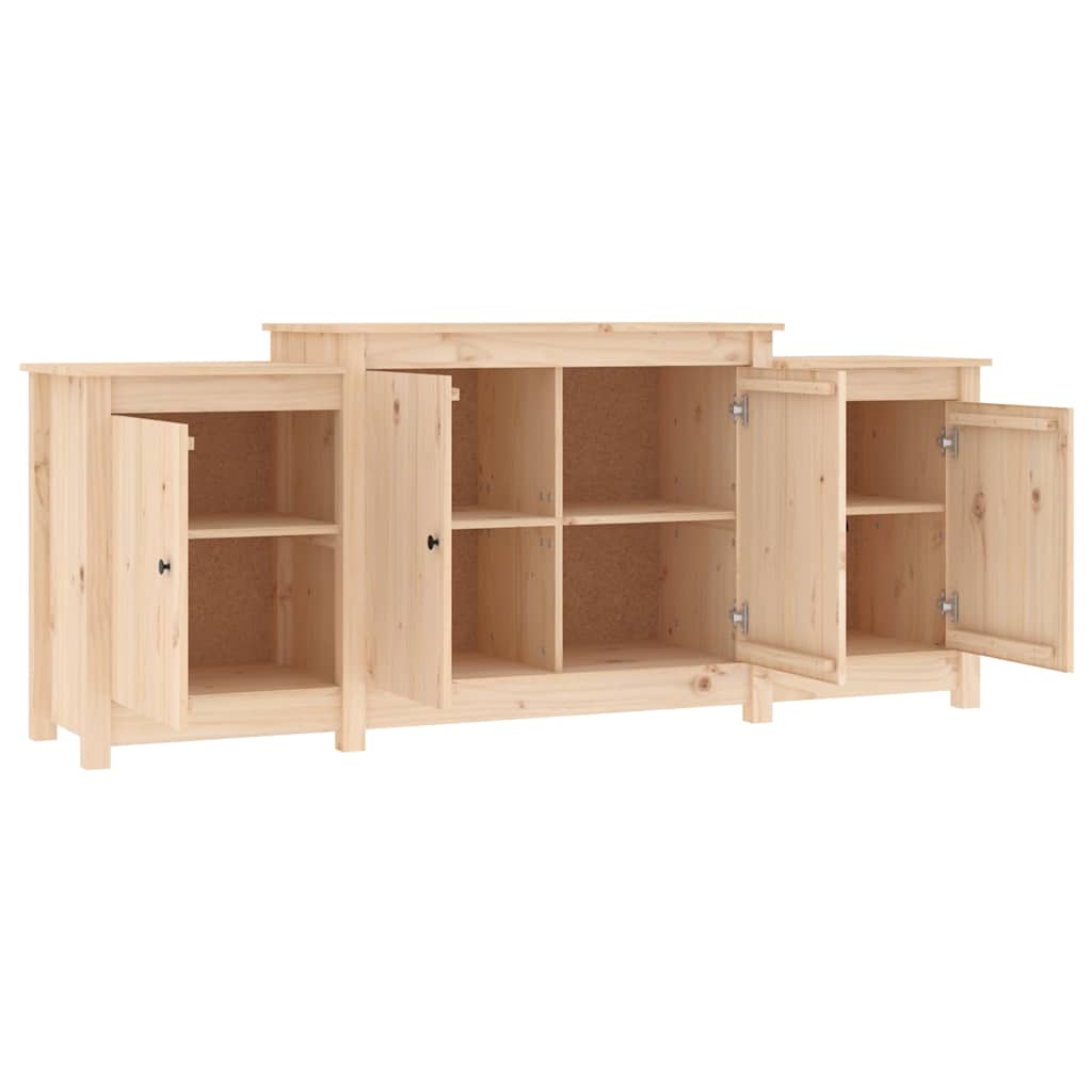 vidaXL Komoda 164x37x68 cm Drewno lite sosnowe