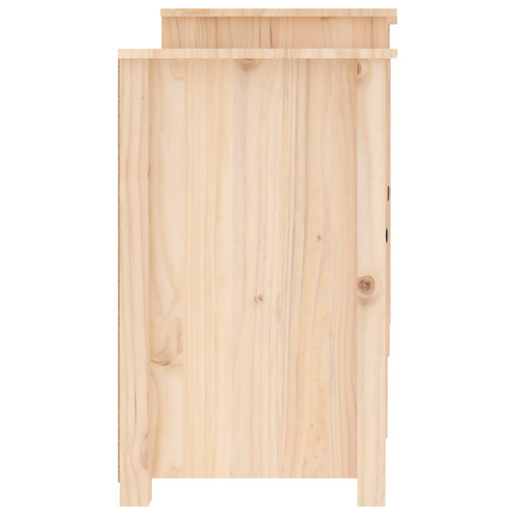 vidaXL Komoda 164x37x68 cm Drewno lite sosnowe