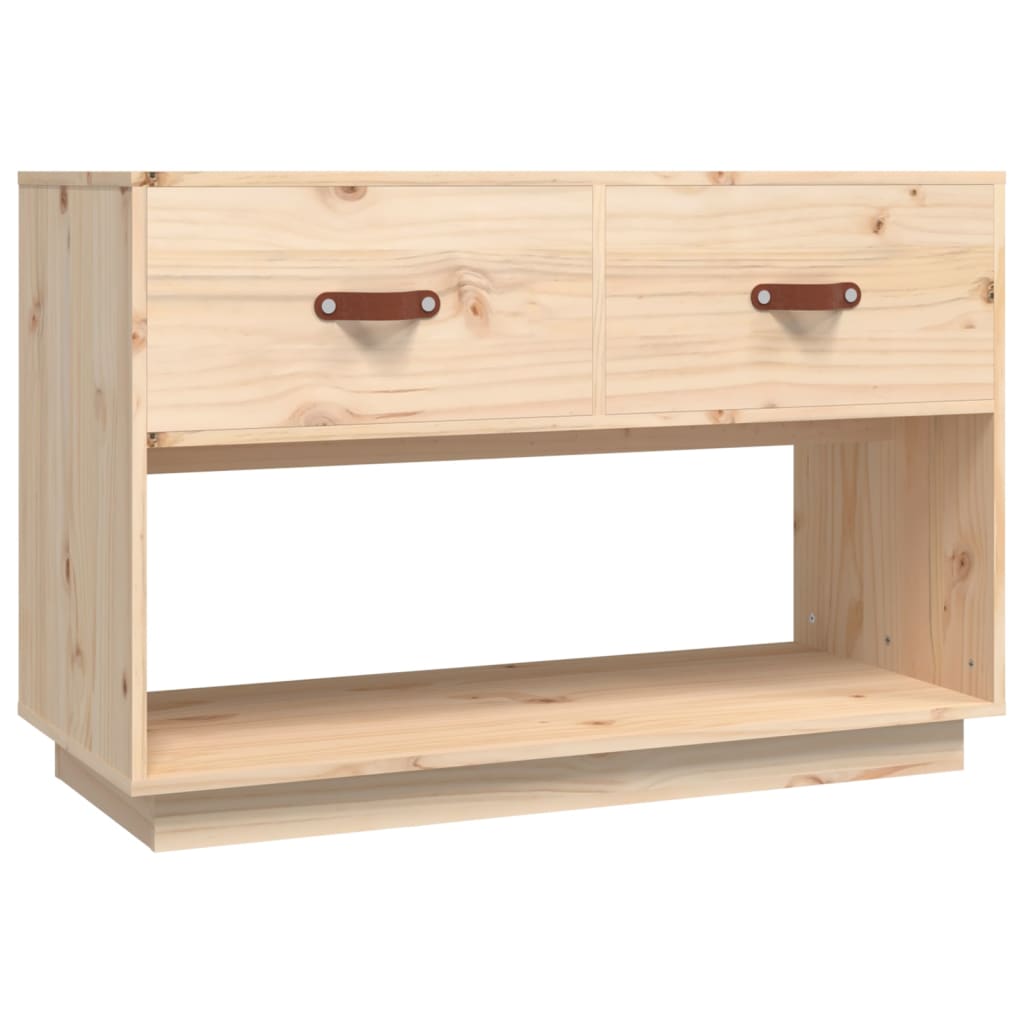 vidaXL Szafka pod telewizor, 90x40x60 cm, lite drewno sosnowe