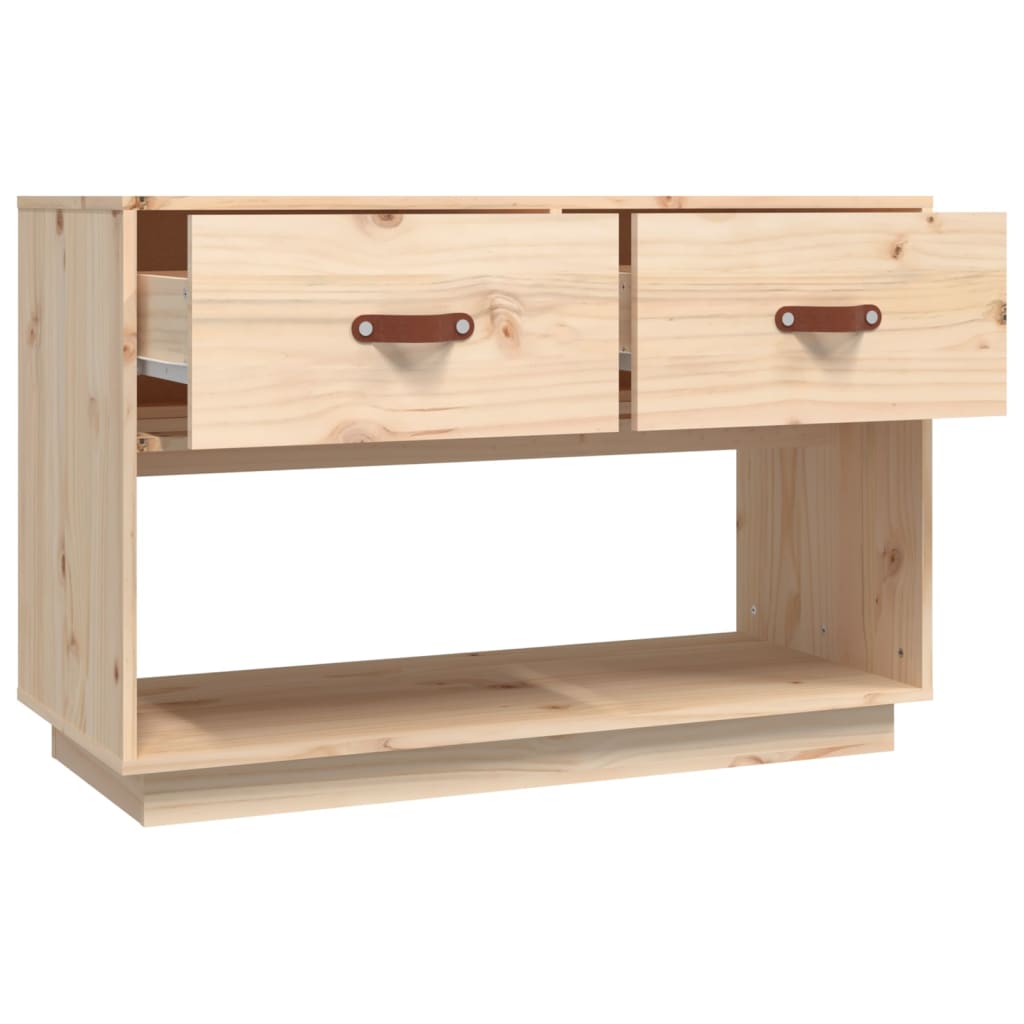 vidaXL Szafka pod telewizor, 90x40x60 cm, lite drewno sosnowe