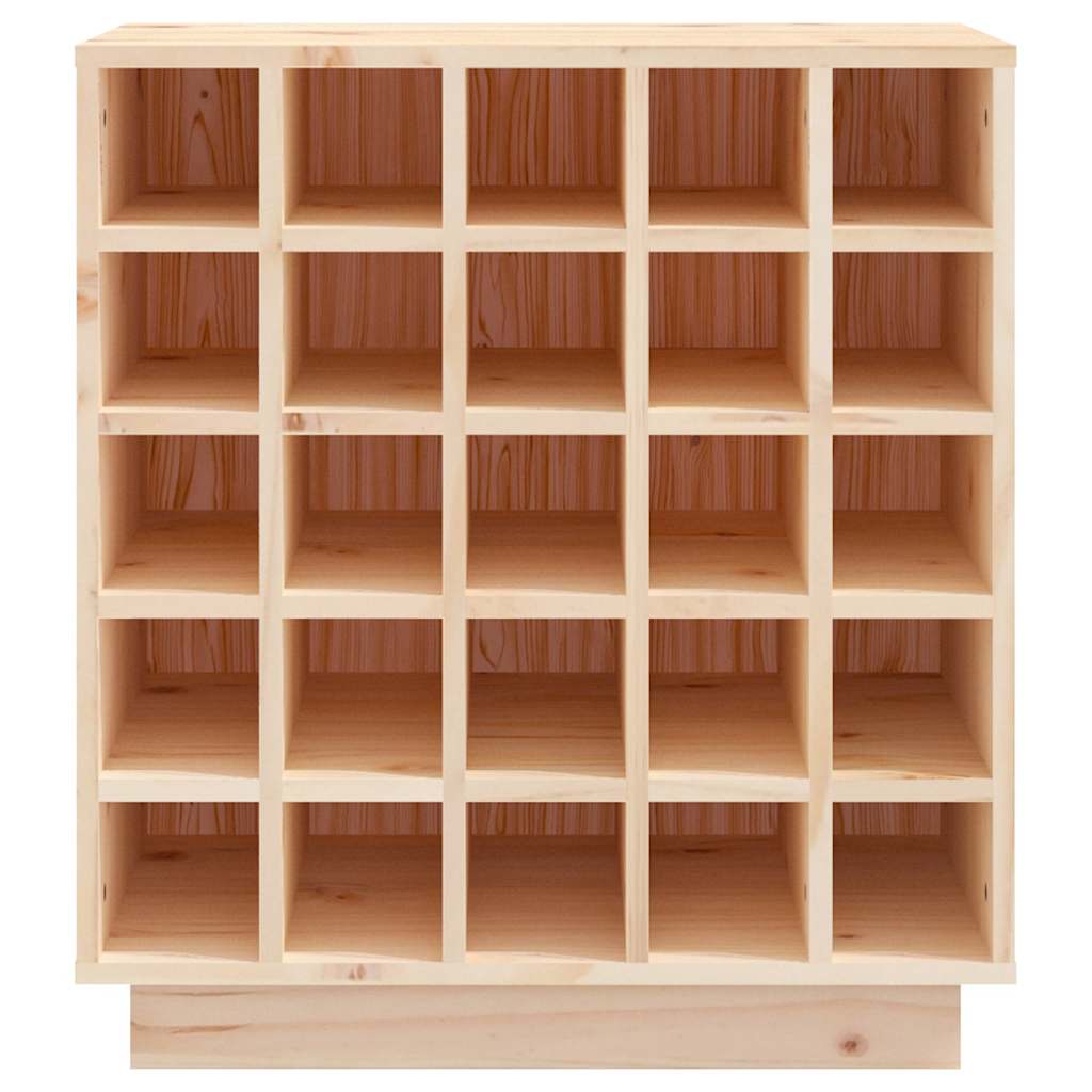 vidaXL Szafka na wino, 55,5x34x61 cm, lite drewno sosnowe