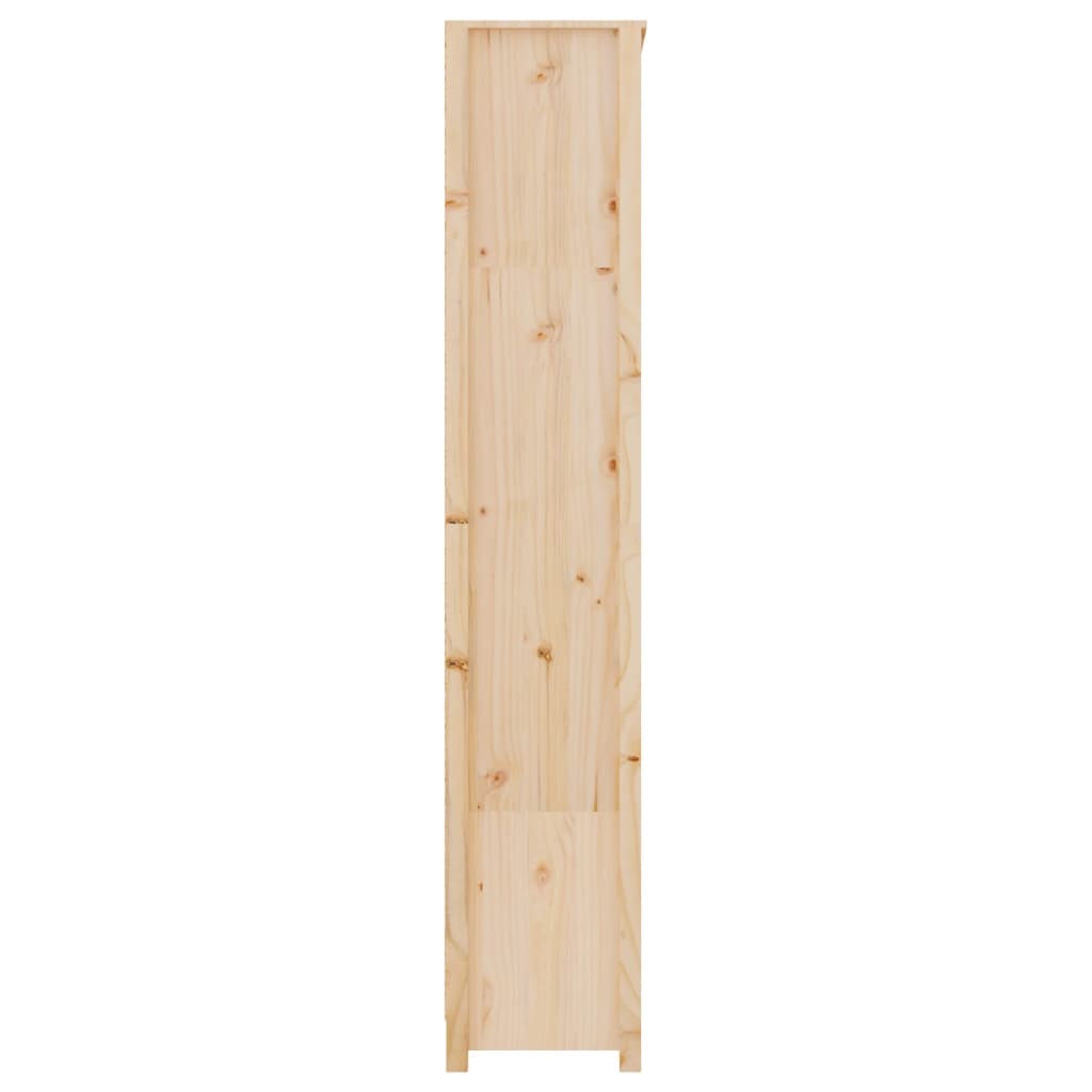 vidaXL Regał na książki, 80x35x183 cm, lite drewno sosnowe