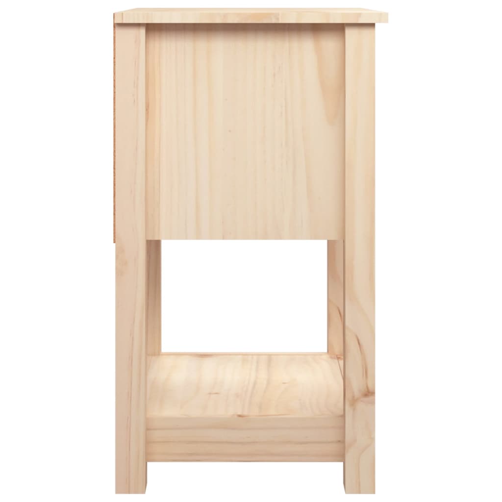 vidaXL Szafki nocne, 2 szt., 40x35x61,5 cm, lite drewno sosnowe