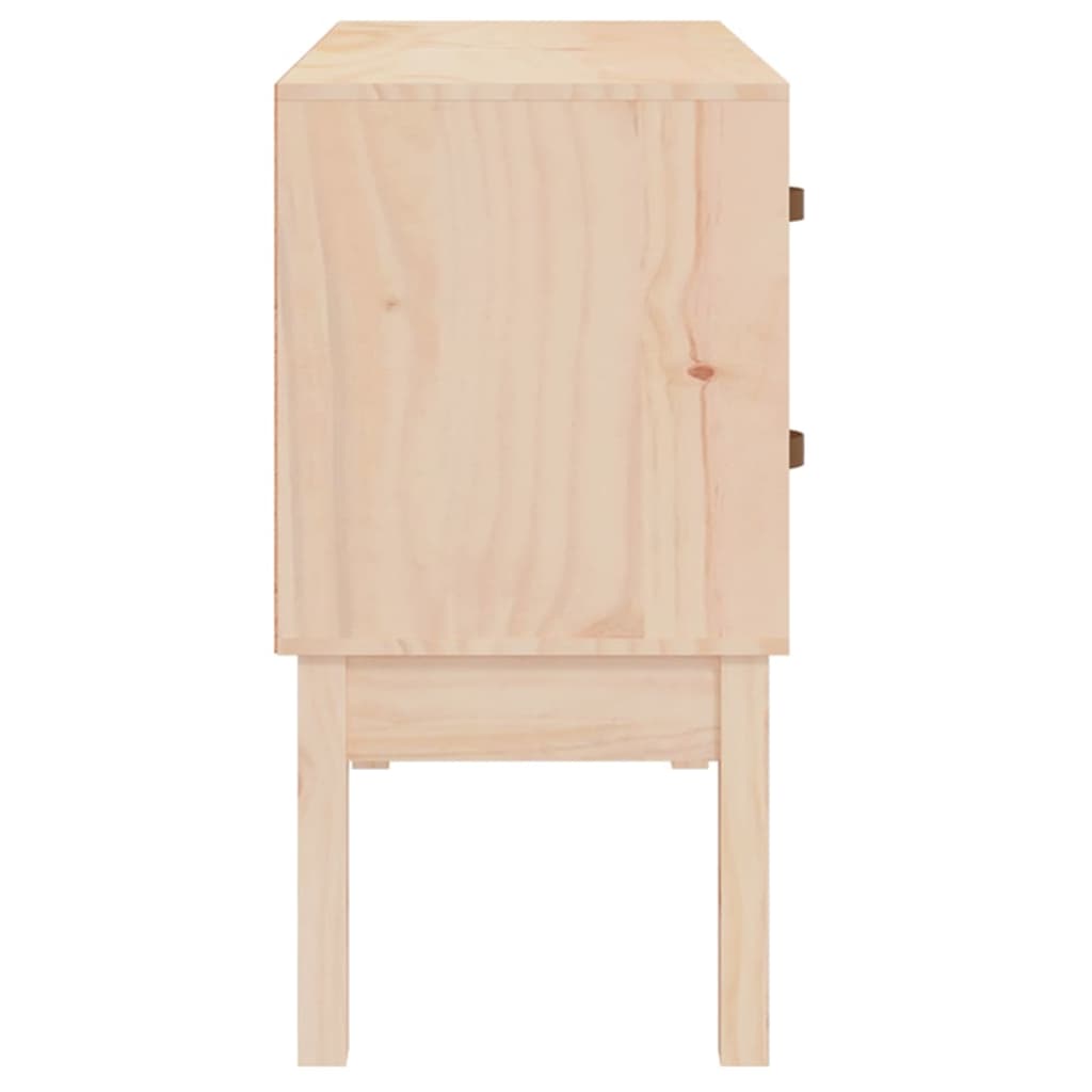 vidaXL Komoda, 90x40x78 cm, lite drewno sosnowe