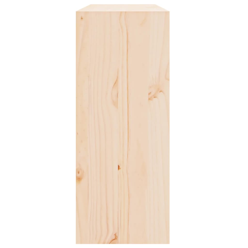 vidaXL Szafka na wino, 62x25x62 cm, lite drewno sosnowe