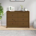vidaXL Komoda, miodowy brąz, 100x40x72 cm, lite drewno sosnowe