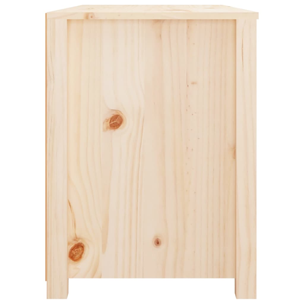 vidaXL Komoda, 100x40x54 cm, lite drewno sosnowe