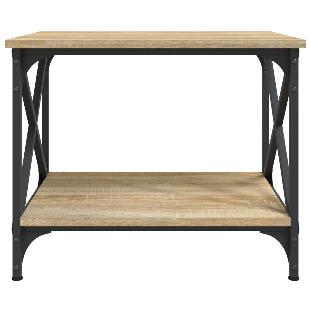 vidaXL Stolik boczny, dąb sonoma, 55x38x45 cm, materiał drewnopochodny