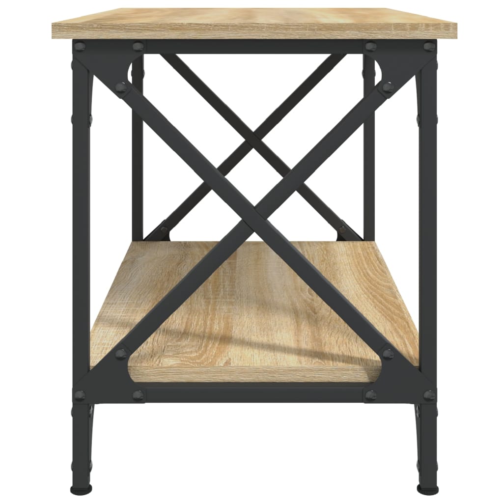 vidaXL Stolik boczny, dąb sonoma, 55x38x45 cm, materiał drewnopochodny