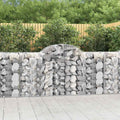 vidaXL Kosze gabionowe, 50 szt, 200x50x100/120cm, galwanizowane żelazo