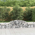 vidaXL Kosze gabionowe, 30 szt, 300x50x40/60 cm, galwanizowane żelazo