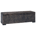 vidaXL Skrzynia do przechowywania Czarny 110 x 35 x 45 cm
