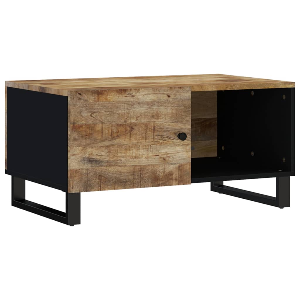 vidaXL Stolik kawowy, 80x50x40 cm, mango i materiał drewnopochodny