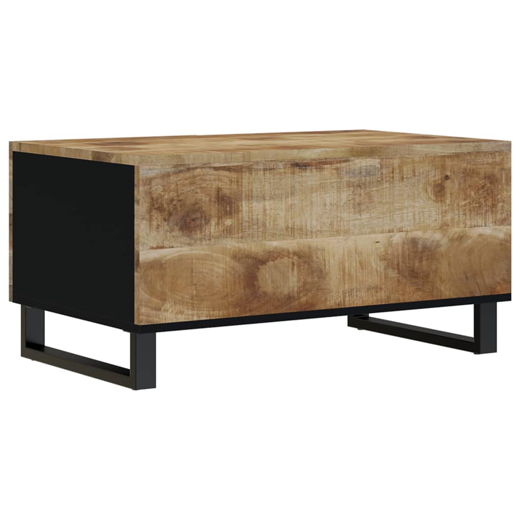 vidaXL Stolik kawowy, 80x50x40 cm, mango i materiał drewnopochodny