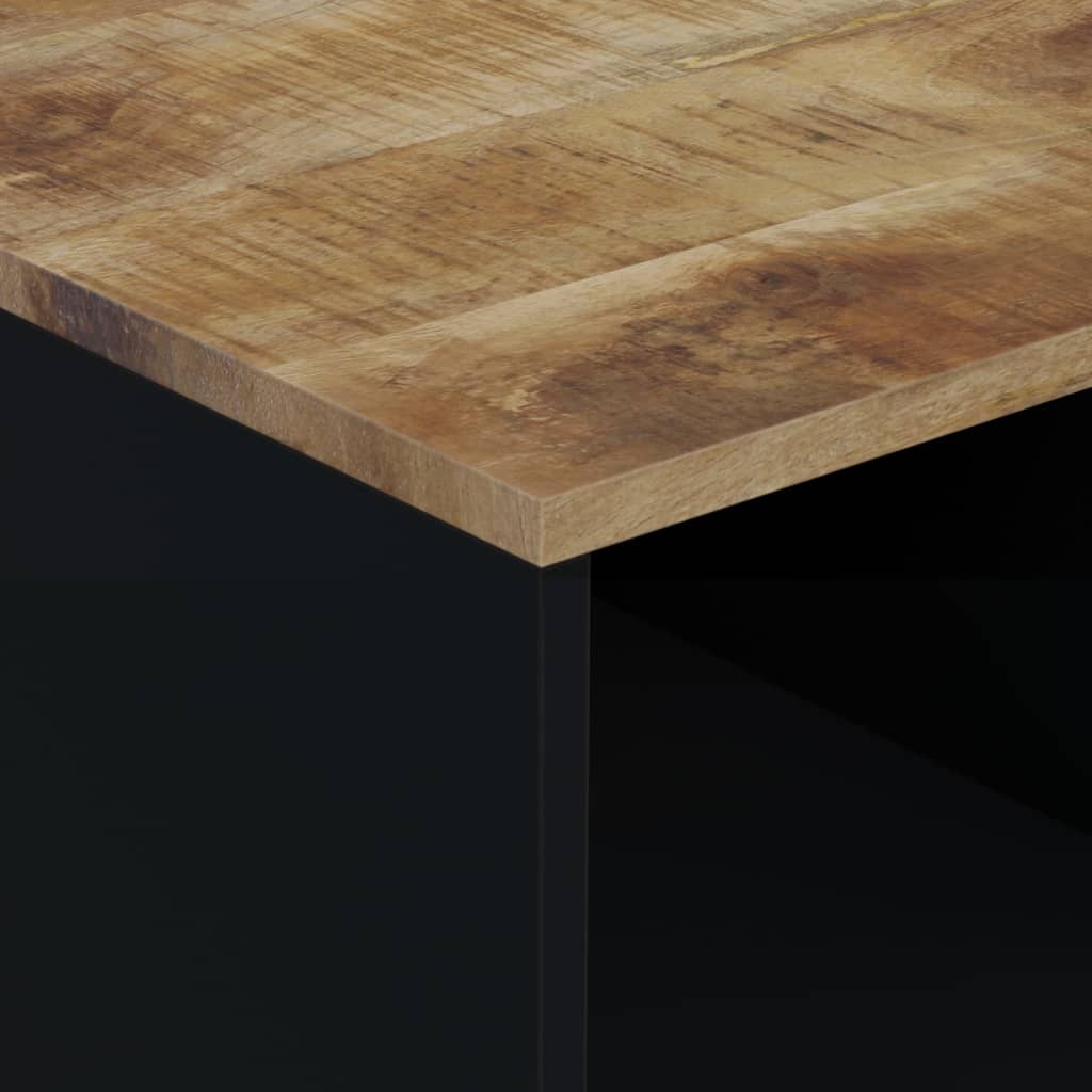 vidaXL Stolik kawowy, 80x50x40 cm, mango i materiał drewnopochodny