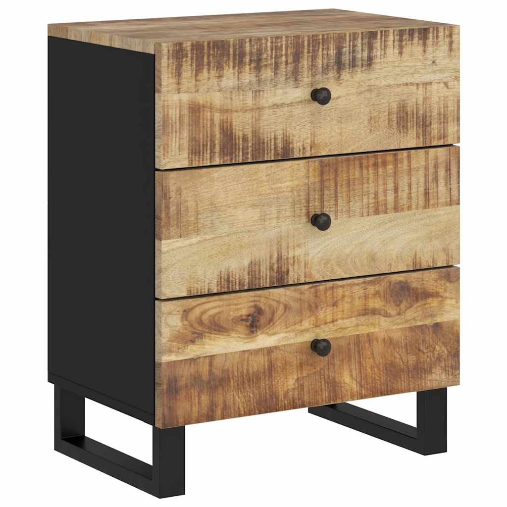 vidaXL Szafka nocna, 50x33x62 cm, lite drewno mango