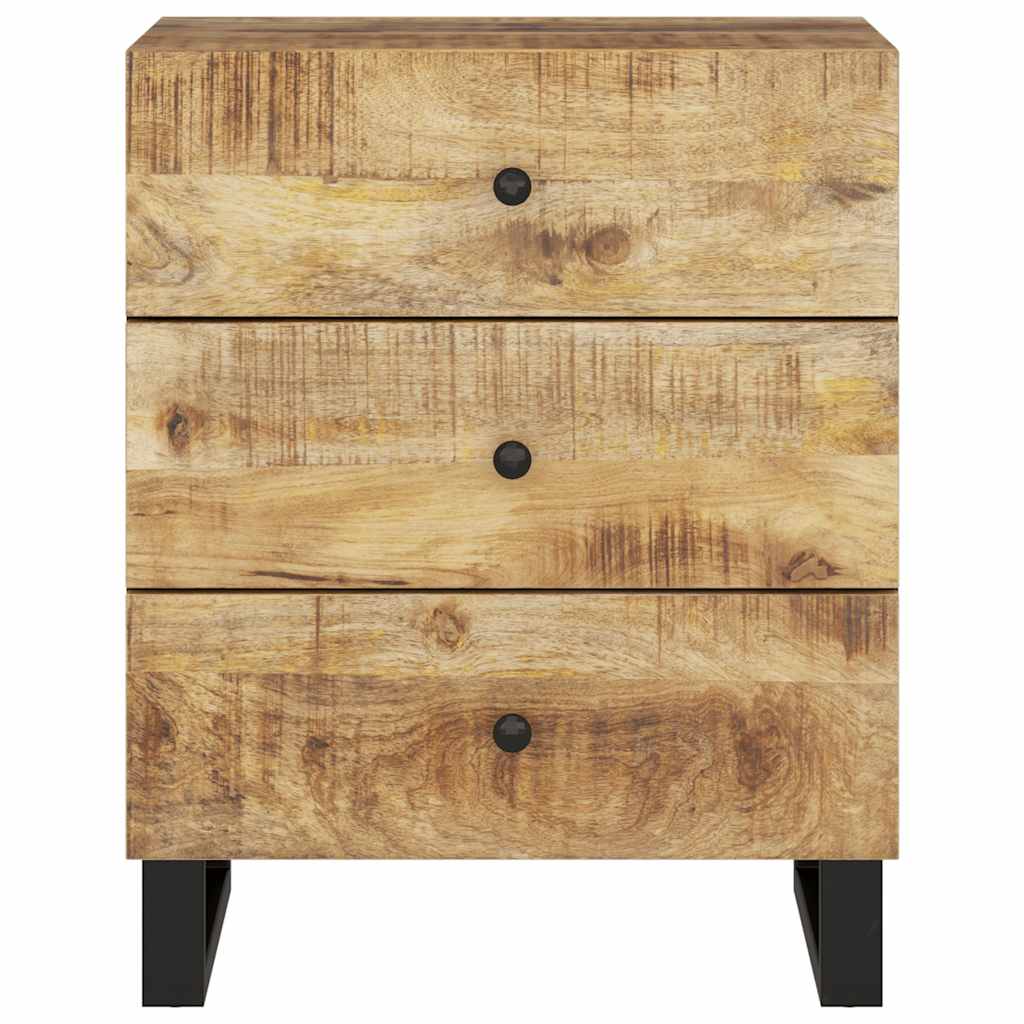 vidaXL Szafka nocna, 50x33x62 cm, lite drewno mango