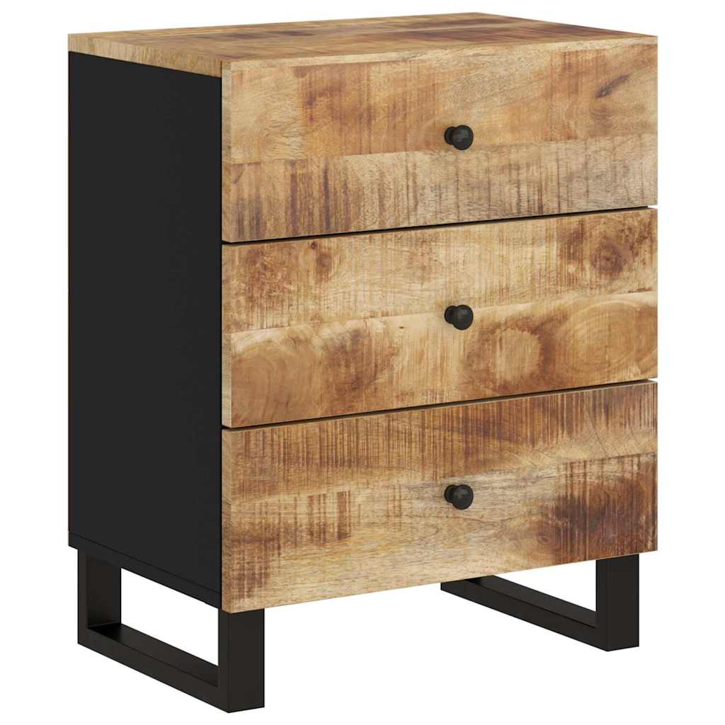 vidaXL Szafka nocna, 50x33x62 cm, lite drewno mango