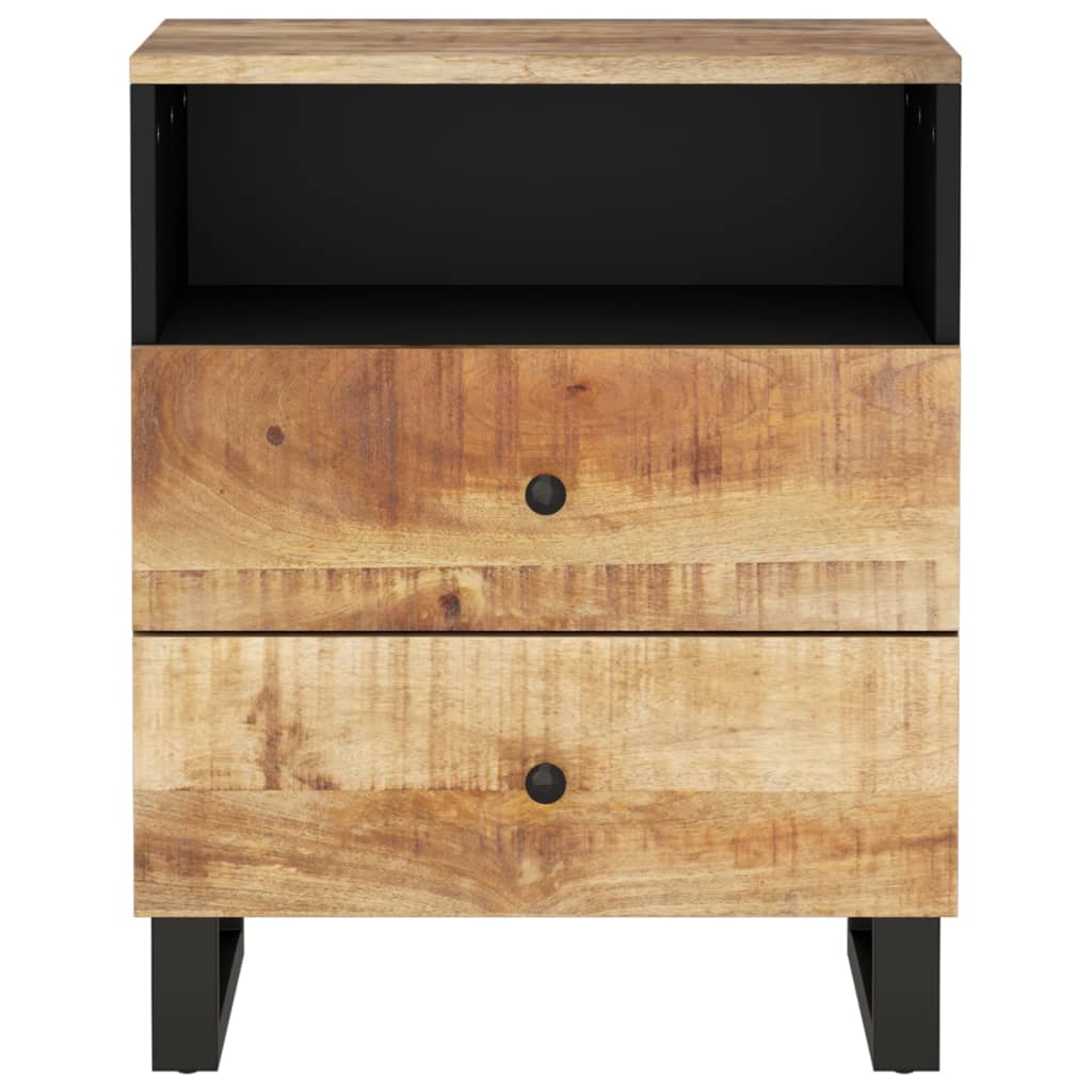 vidaXL Szafka nocna, 50x33x62 cm, lite drewno mango