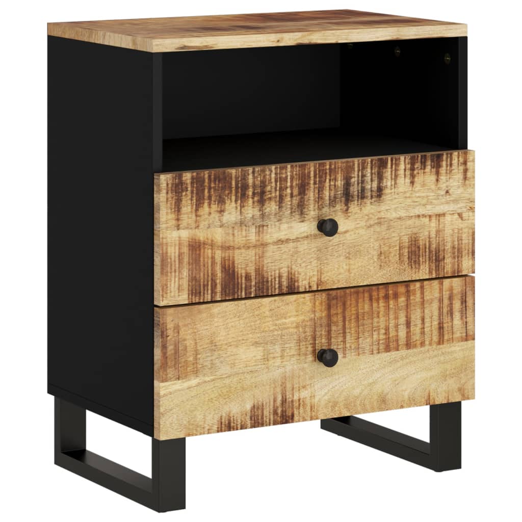 vidaXL Szafka nocna, 50x33x62 cm, lite drewno mango