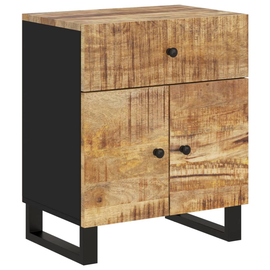 vidaXL Szafka nocna, 50x33x60 cm, lite drewno mango