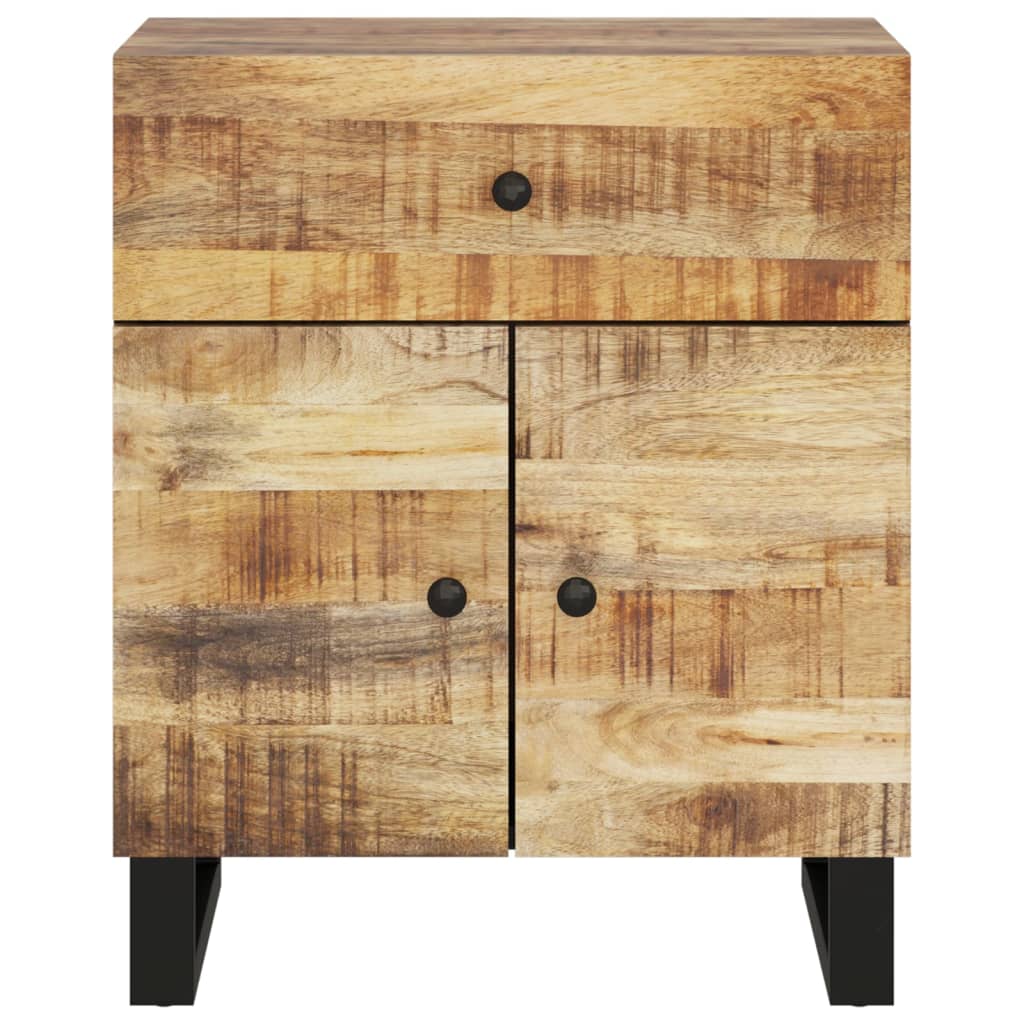 vidaXL Szafka nocna, 50x33x60 cm, lite drewno mango