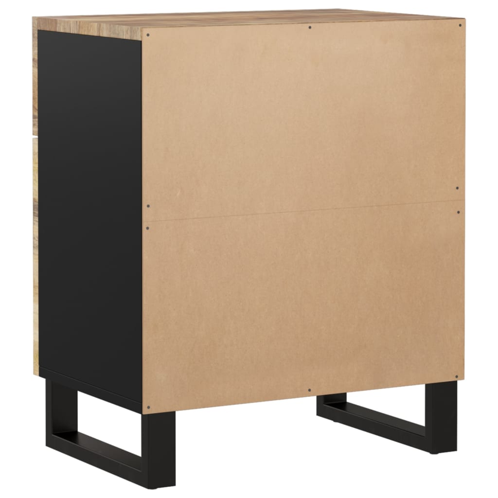 vidaXL Szafka nocna, 50x33x60 cm, lite drewno mango