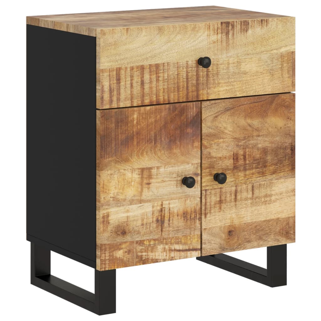 vidaXL Szafka nocna, 50x33x60 cm, lite drewno mango