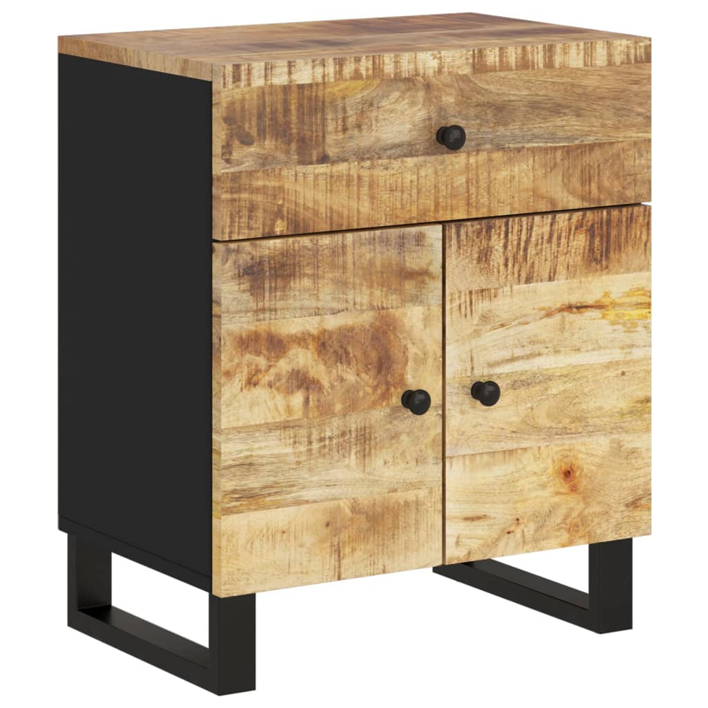 vidaXL Szafka nocna, 50x33x60 cm, lite drewno mango