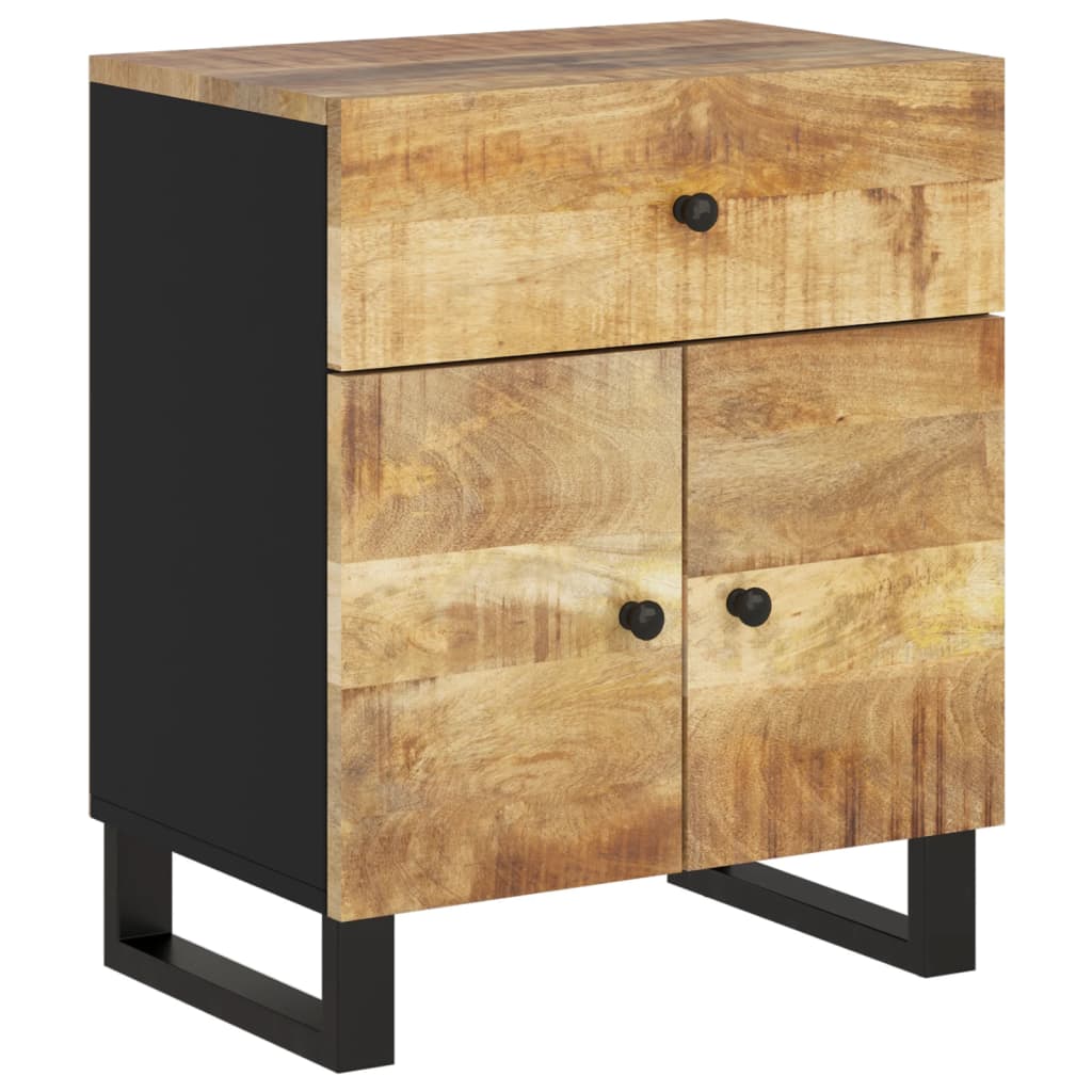 vidaXL Szafka nocna, 50x33x60 cm, lite drewno mango