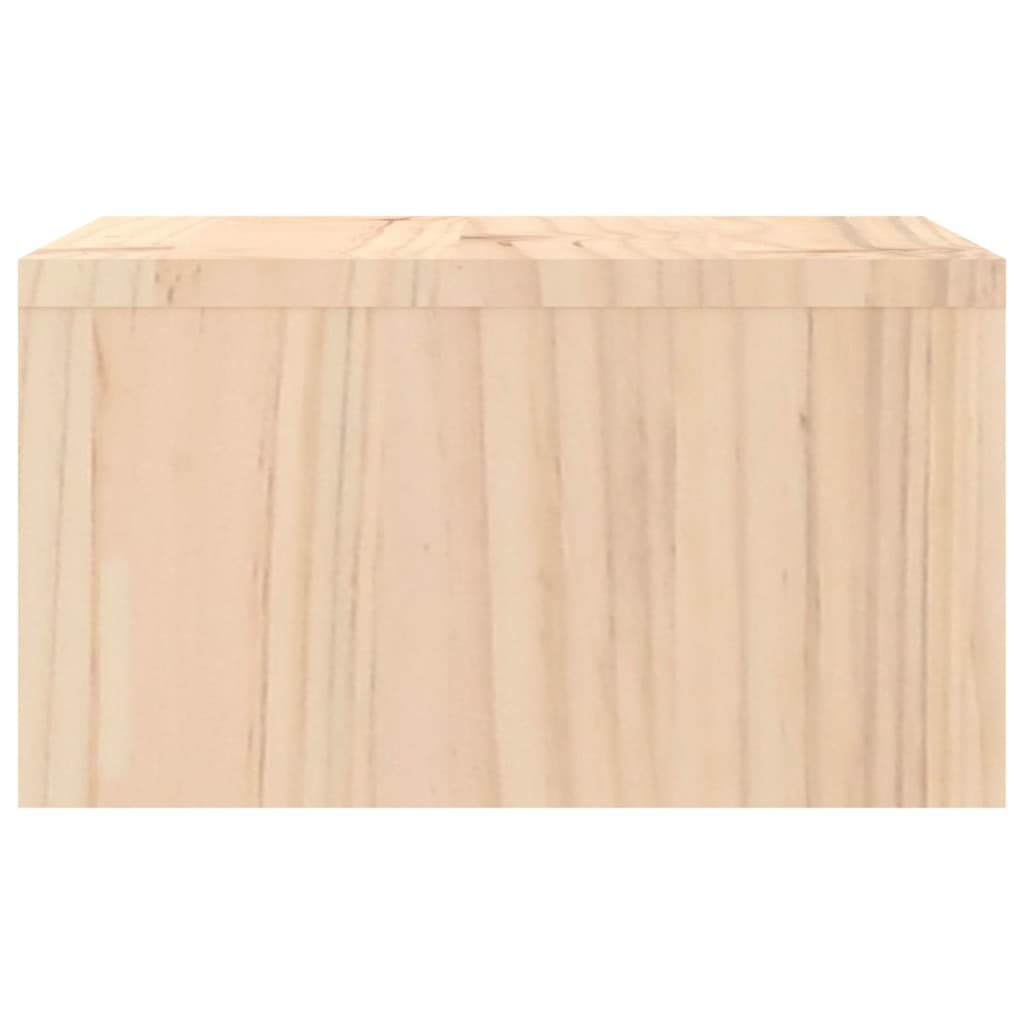 vidaXL Podstawka na monitor, 50x27x15 cm, lite drewno sosnowe