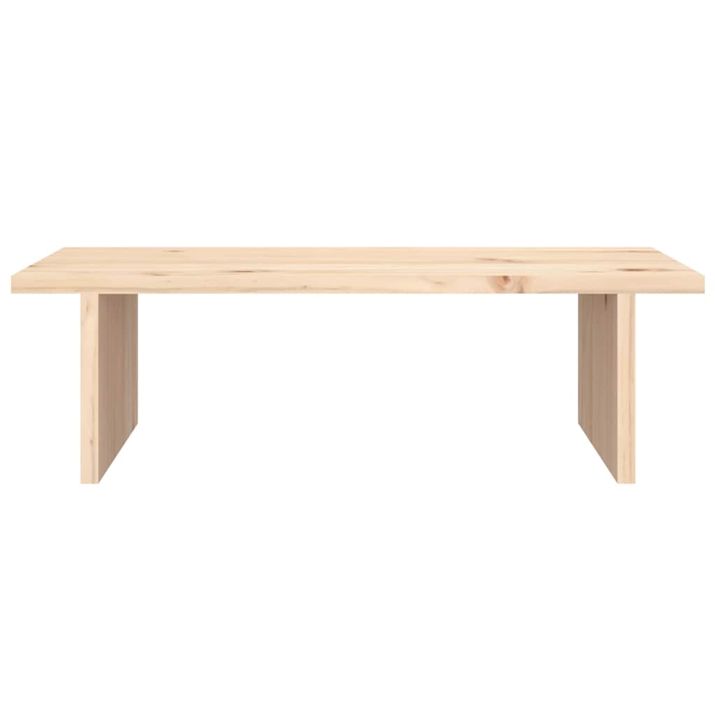 vidaXL Podstawka na monitor, 50x27x15 cm, lite drewno sosnowe