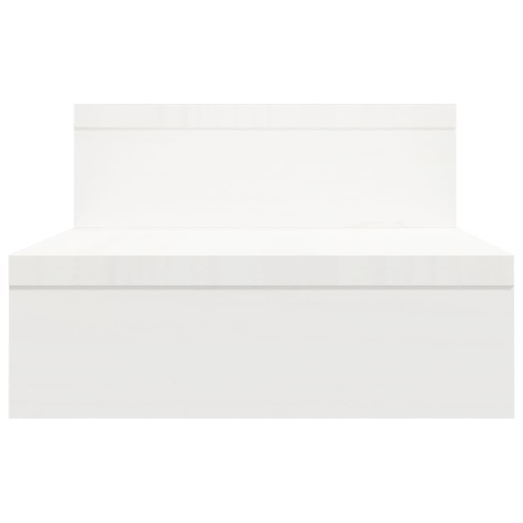 vidaXL Podstawka na monitor, biała, (52-101)x22x14 cm, drewno sosnowe