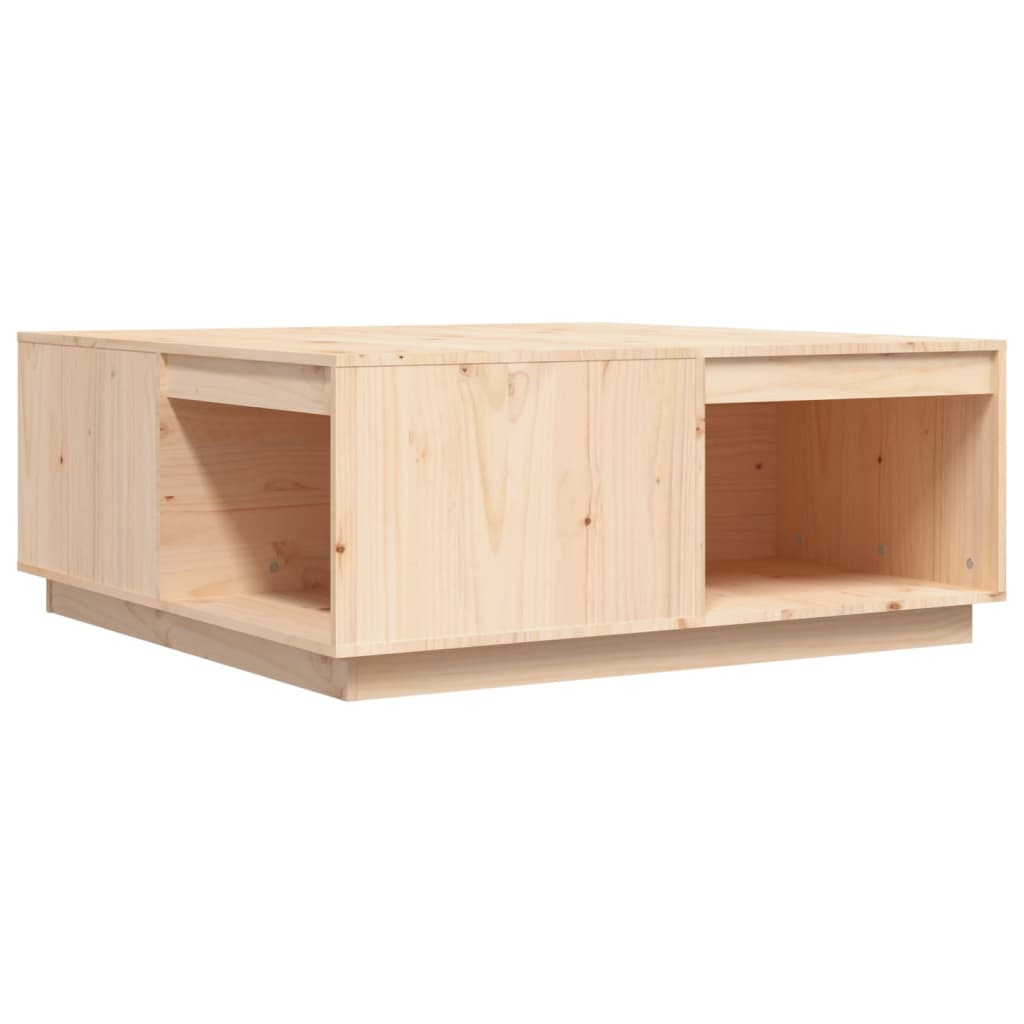 vidaXL Stolik kawowy, 100x101x40,5 cm, lite drewno sosnowe