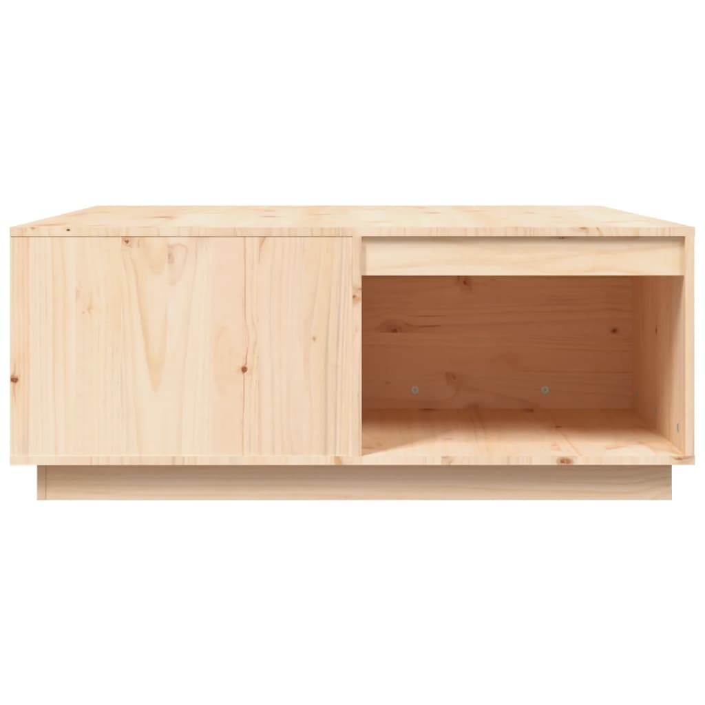 vidaXL Stolik kawowy, 100x101x40,5 cm, lite drewno sosnowe