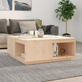 vidaXL Stolik kawowy, 100x101x40,5 cm, lite drewno sosnowe