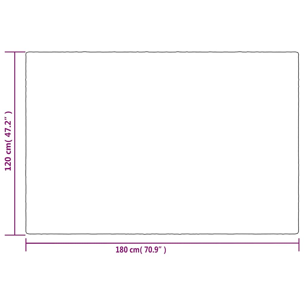 vidaXL Koc obciążeniowy z poszewką, szary, 120x180 cm, 5 kg, tkanina