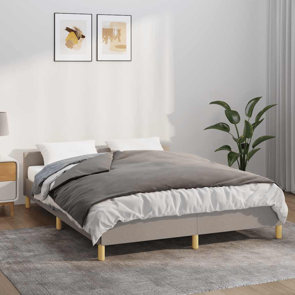 vidaXL Koc obciążeniowy z poszewką, szary, 138x200 cm, 6 kg, tkanina
