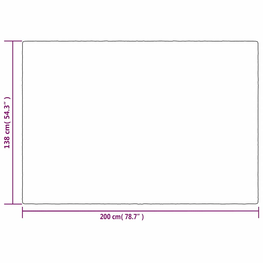 vidaXL Koc obciążeniowy z poszewką, szary, 138x200 cm, 10 kg, tkanina